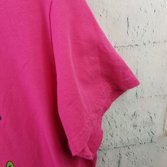 Pink Save the Planet Shirt Sleeve Tee. Size Xl. - Picture 5 of 7